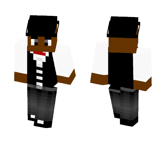 1950 Afro - Male Minecraft Skins - image 1