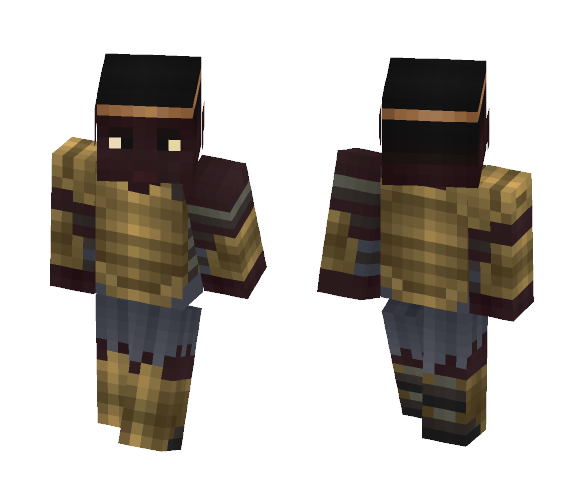 Nubian - Male Minecraft Skins - image 1