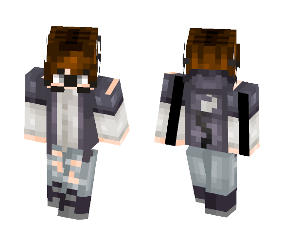 3nd3r - Neko Version - Male Minecraft Skins - image 1