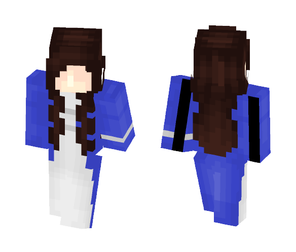 Blue Gown - Female Minecraft Skins - image 1