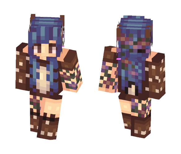 Full glass ~ {TumblrGirl} - Female Minecraft Skins - image 1