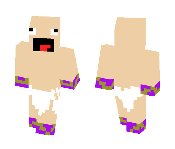 Derpy Boxer Baby - Contest Entry - Baby Minecraft Skins - image 1