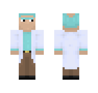 ᴊ̲ᴜᴘɪᴛᴇʀs Rick Sanchez - Male Minecraft Skins - image 2