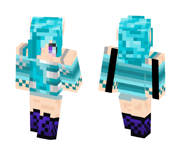 Water Elf - Female Minecraft Skins - image 1