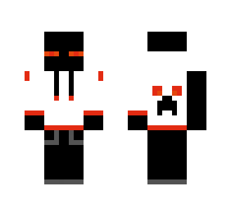 Red enderman - Male Minecraft Skins - image 2
