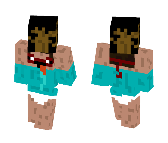Not So SuperHero DerpSteve - Male Minecraft Skins - image 1