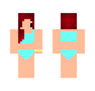 Beach Time!!!! (I tried :3) - Female Minecraft Skins - image 2