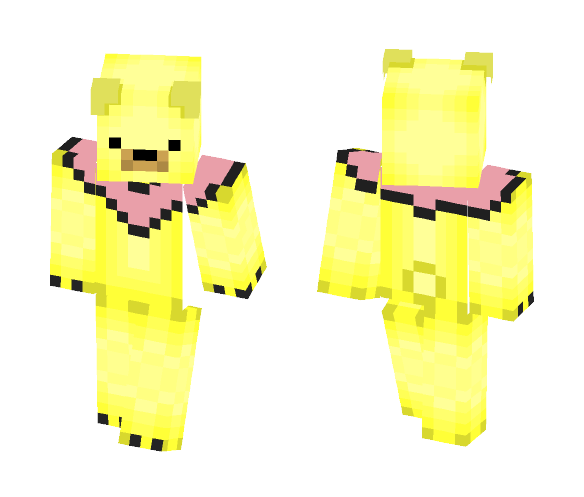 Yellow Bear - Interchangeable Minecraft Skins - image 1