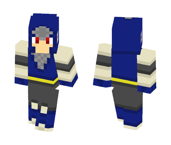 Shadow man(mega man) - Male Minecraft Skins - image 1