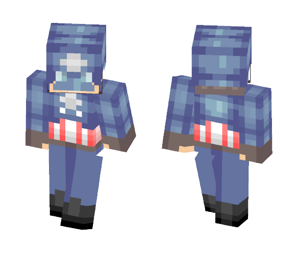 Cap. America•Cam - Male Minecraft Skins - image 1