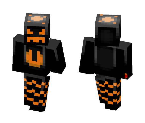 Monokano - The Fire Mage - Male Minecraft Skins - image 1