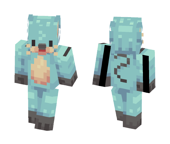 Blue mouse - Male Minecraft Skins - image 1