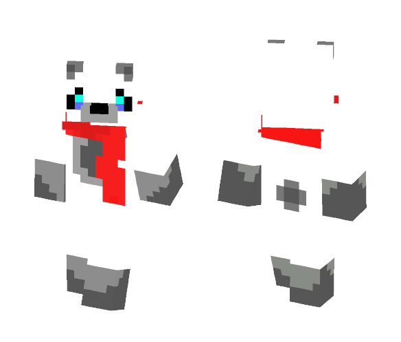 Poly The Polar Bear - Female Minecraft Skins - image 1