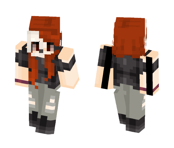 Daughter Of Hades•Cam - Female Minecraft Skins - image 1
