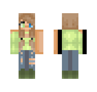Green•Cam - Female Minecraft Skins - image 2