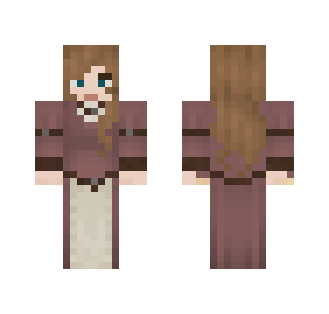 Medieval Peasant Woman - Female Minecraft Skins - image 2
