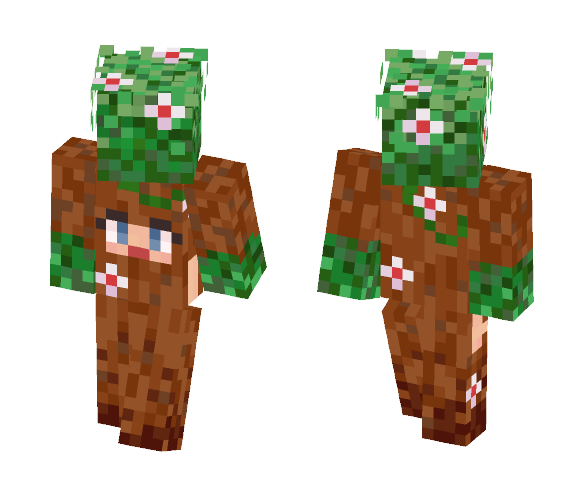 Contest Entry - The Tree Girl - Girl Minecraft Skins - image 1