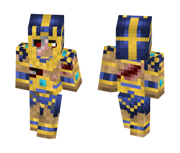 Undead Egyptian Pharaoh - Male Minecraft Skins - image 1
