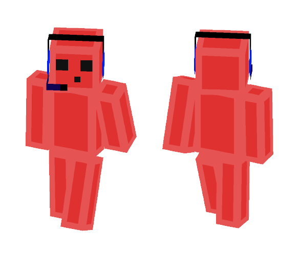 Random Red Slime - Male Minecraft Skins - image 1