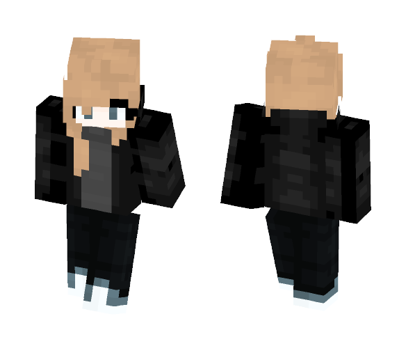 Black & Blonde - Female Minecraft Skins - image 1