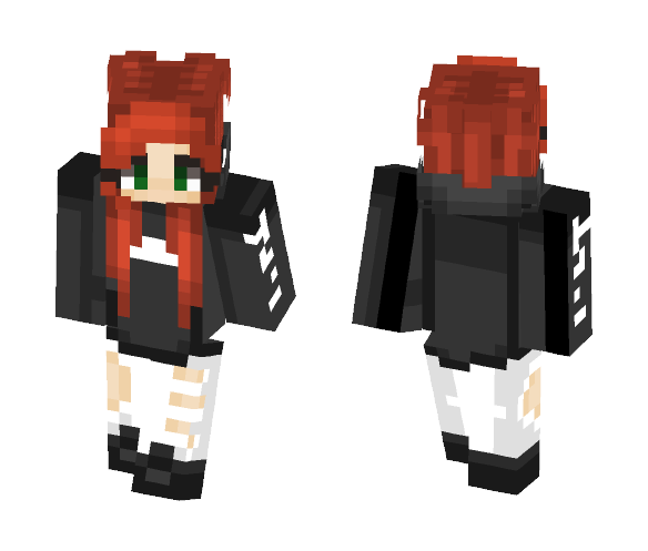 ♥ Classy Red ♥ - Female Minecraft Skins - image 1