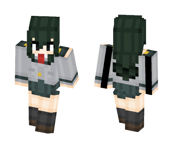 Tsuyu Asui - Boku no Hero Academia - Female Minecraft Skins - image 1