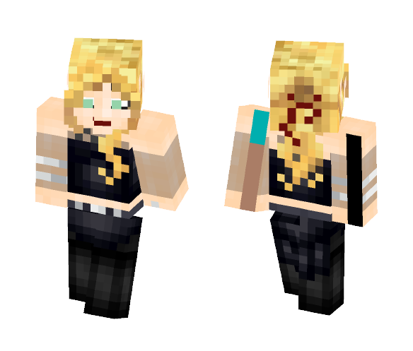 Female Rock Star - Female Minecraft Skins - image 1