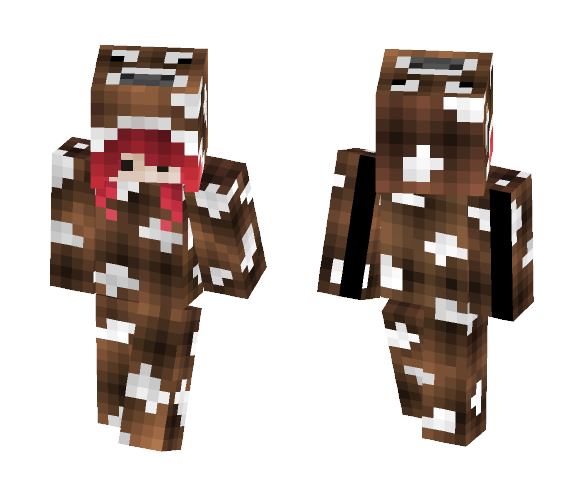 Girl in a Cow-Onesie c: - Girl Minecraft Skins - image 1