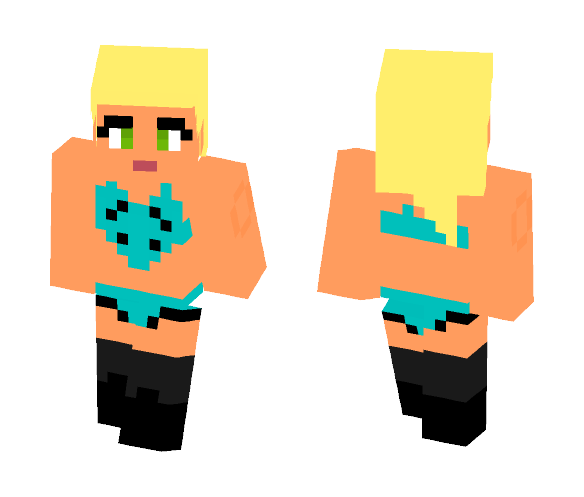 Charlotte Flair - Female Minecraft Skins - image 1