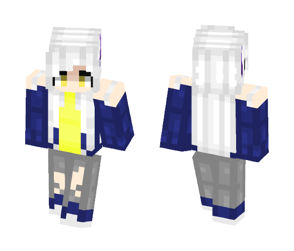 Random Blue Girl - Girl Minecraft Skins - image 1