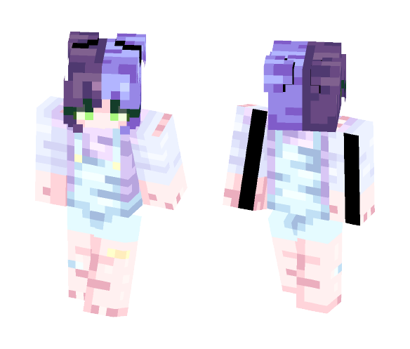 "hey, don't do it please" - Female Minecraft Skins - image 1