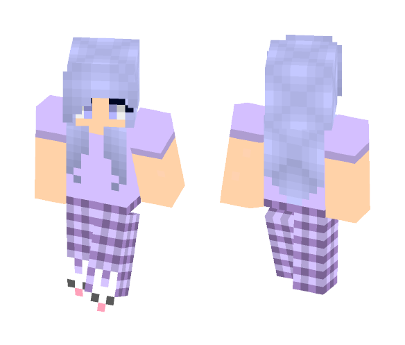Girl in PJs - Girl Minecraft Skins - image 1
