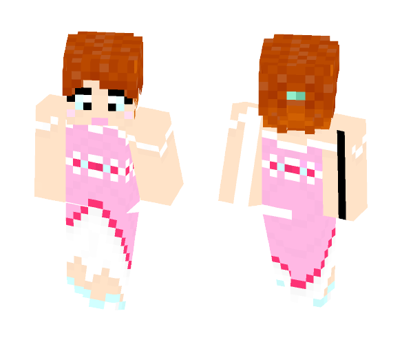 Pretty Pink Princess - Female Minecraft Skins - image 1