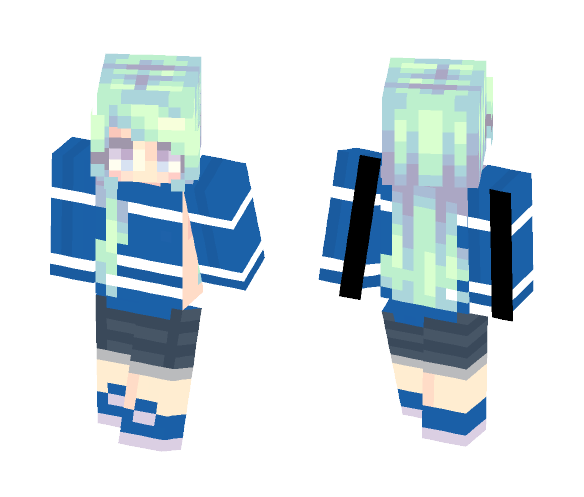 Blue Winter~ - Female Minecraft Skins - image 1
