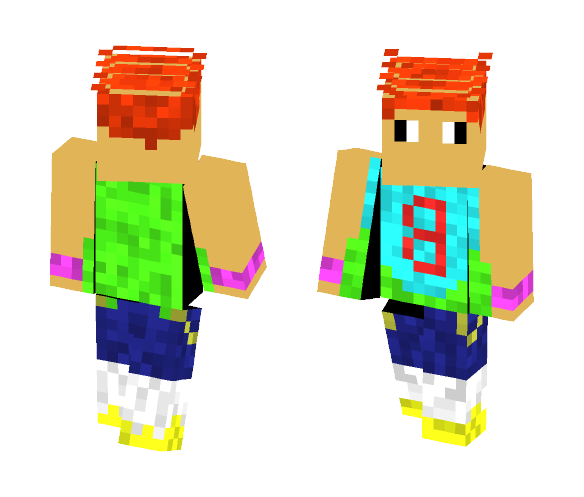 Backwards man (not so) superheros - Male Minecraft Skins - image 1