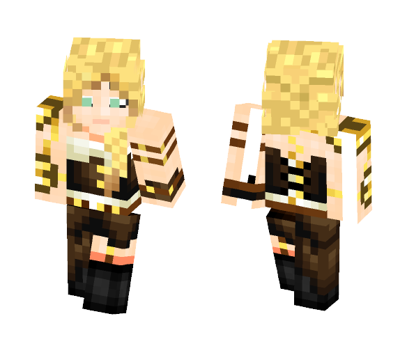 Steampunk Woman - Female Minecraft Skins - image 1