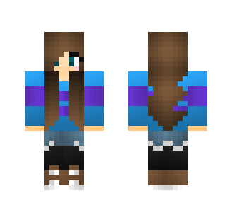 Girl in sweater - Girl Minecraft Skins - image 2