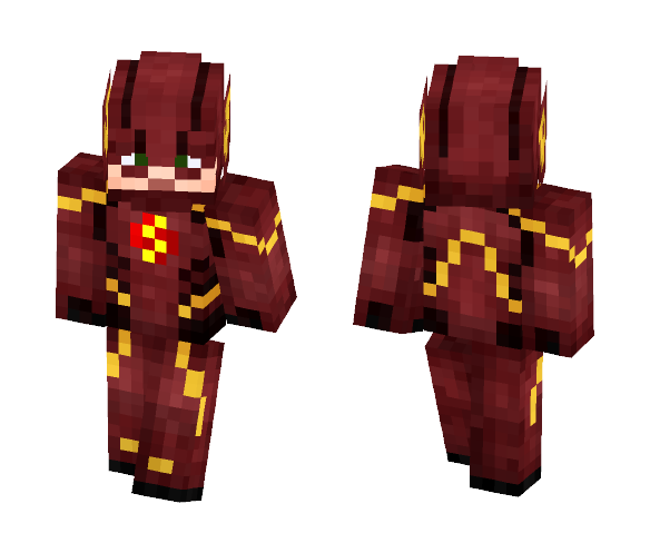 The Flash CW - Barry Allen - Comics Minecraft Skins - image 1