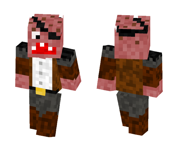 Pyro Pirate - Payyro - Male Minecraft Skins - image 1