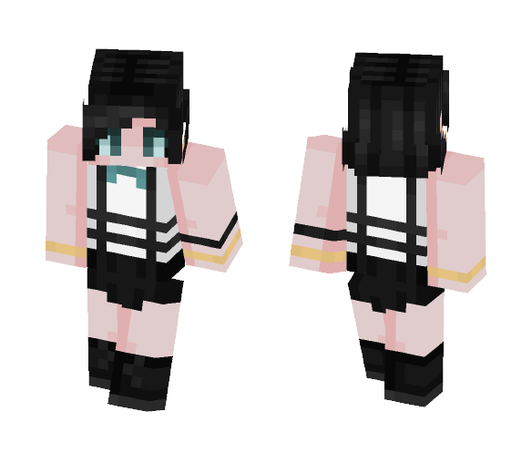 Hana | OC | ~Unwanted - Female Minecraft Skins - image 1