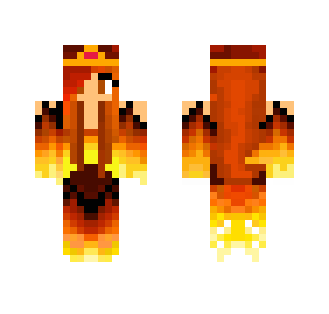 fire princess - Male Minecraft Skins - image 2