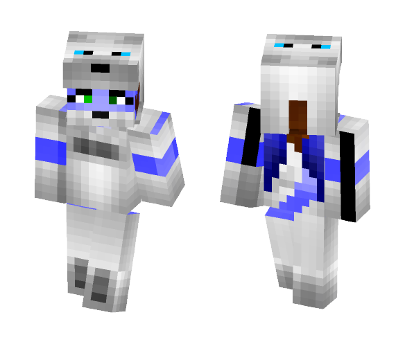 Blade Foxfairy [wolf outfit] - Female Minecraft Skins - image 1