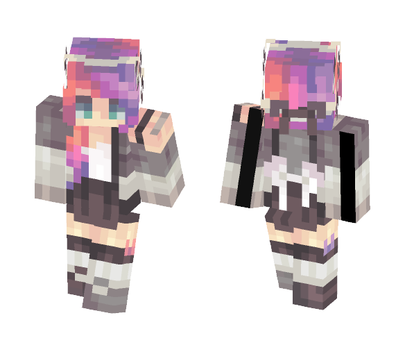Indecision // ST with Himinnvon - Female Minecraft Skins - image 1