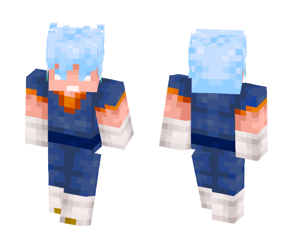 Vegito Kaioken Super Saiyan Blue - Male Minecraft Skins - image 1