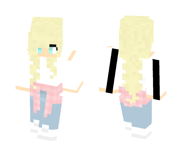 • Pastel Hipster • - Female Minecraft Skins - image 1