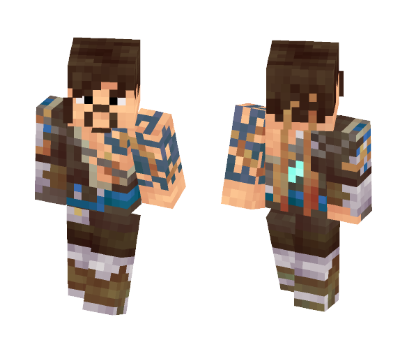 Hanzo | Overwatch - Male Minecraft Skins - image 1