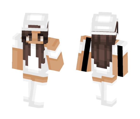 one with the cap - Female Minecraft Skins - image 1