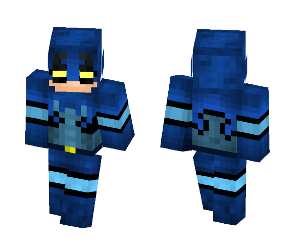 Blue Beetle (Ted Kord) - Male Minecraft Skins - image 1