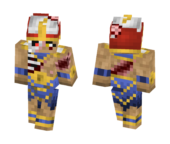 Undead Ishtari Elf - Male Minecraft Skins - image 1