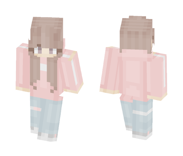 pretty n pink - Female Minecraft Skins - image 1